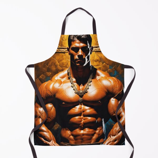 Item preview, Bodybuilder with Bling Bling designed and sold by ChanningsPinups.