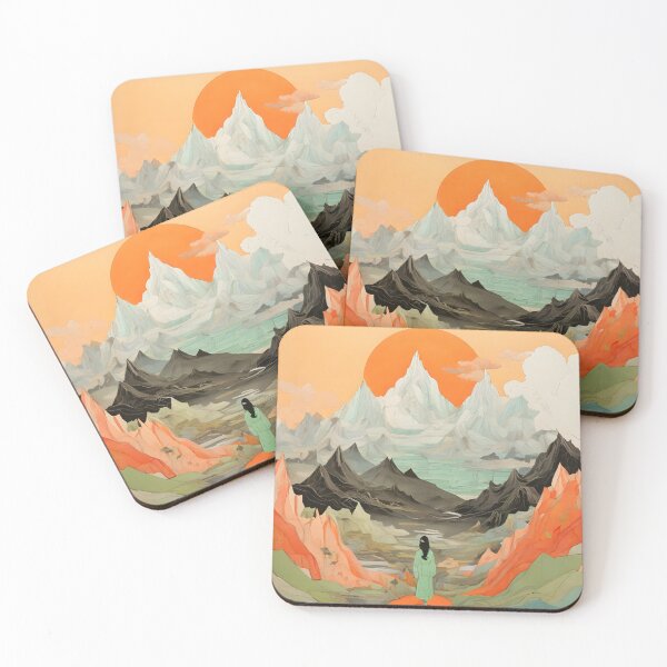 Item preview, Pictorial Fabric Mountain designed and sold by WANBASTEN.