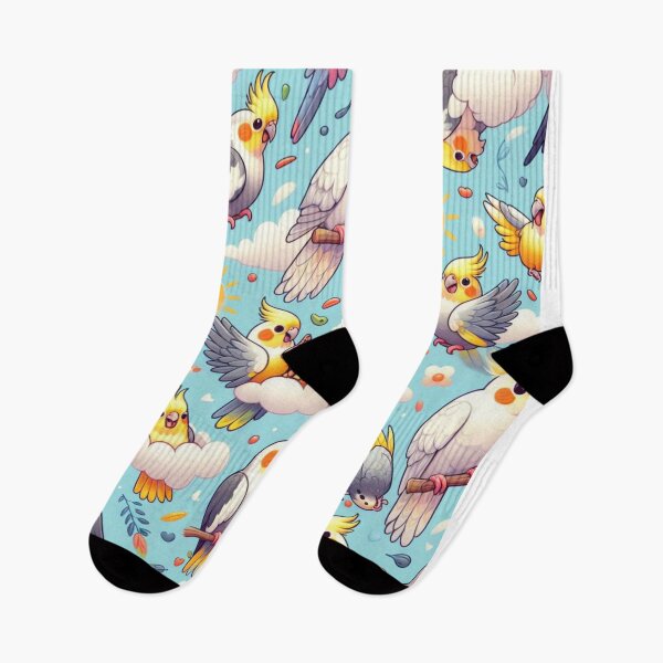 Item preview, Cockatiels Galore - pattern cockatiel art designed and sold by wedad01.