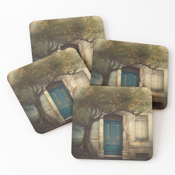 Item preview, Paris Door. Old Door. Vintage Door. Blue Door. Green Door designed and sold by maxa0109.