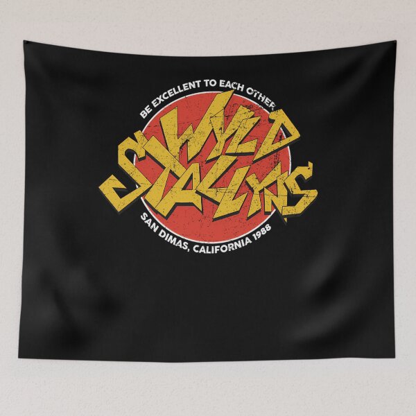 Item preview, Logo Bill Ted Wild Stallyns Band Patch 70 designed and sold by Melissa3Sanchez.