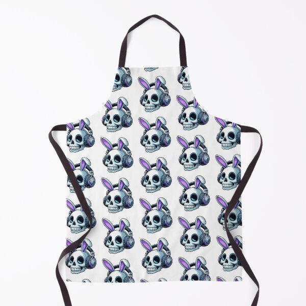 Item preview, Skull Easter Panda Bunny Rabbit Rock Roll Cartoon Style designed and sold by Horizon Cartoon.