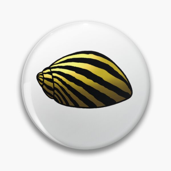 Item preview, Zebra Nerite Snail designed and sold by Gastropoid.