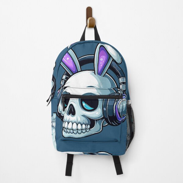 Item preview, Skull Easter Panda Bunny Rabbit Rock Roll Cartoon Style designed and sold by Horizon Cartoon.