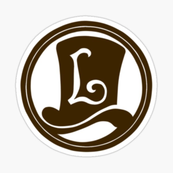 Professor Layton Logo Sticker