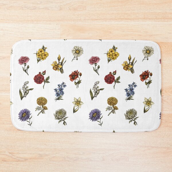 Item preview, 12 Birth Month Flowers designed and sold by patternjp.