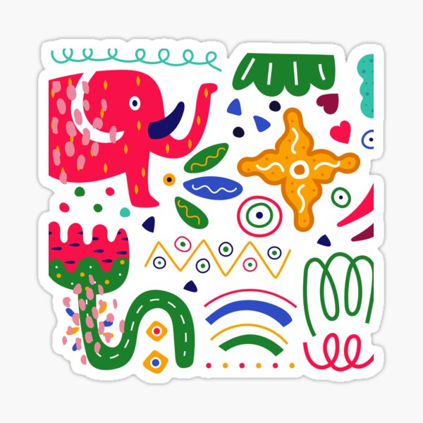 Buzzin Art Sticker