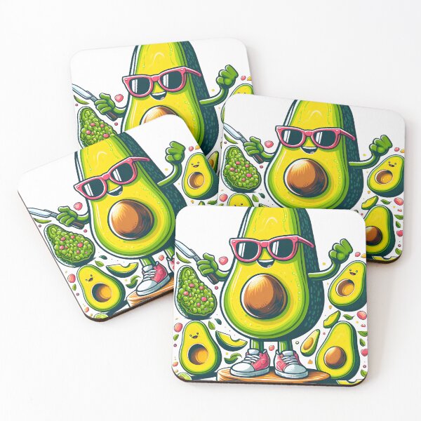 Item preview,  Funky Avocado Fiesta  designed and sold by Dazzle-Sizzle.