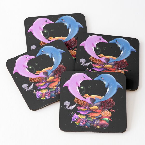 Item preview, Dolphin says love T-Shirts designed and sold by Angkor2469.
