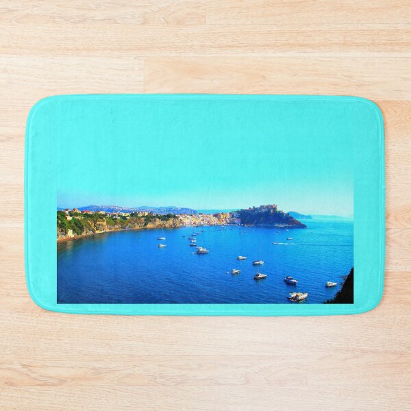 Item preview, Vista from Isola di Procida at Marina di Corricella designed and sold by Kristina Drozd.