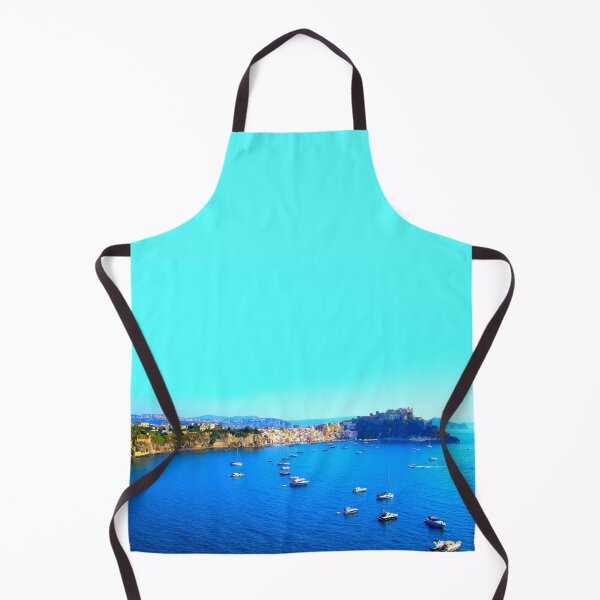 Item preview, Vista from Isola di Procida at Marina di Corricella designed and sold by Kristina Drozd.