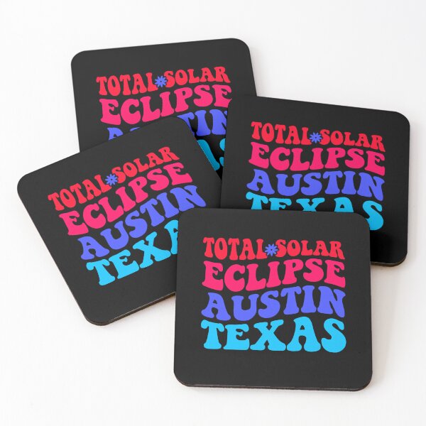 Item preview, Total Solar Eclipse Austin Texas  designed and sold by WoodburyLake.