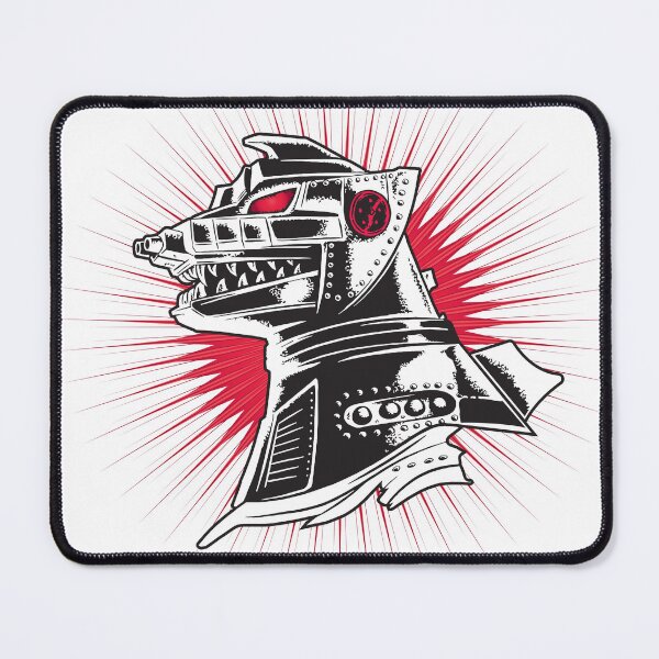 Vista previa del artículo con la obra «Mechagodzilla con Sol - Fondo Negro», diseñado y vendido por ONI-Creative.