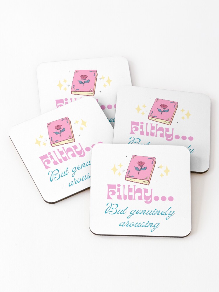 Thumbnail 1 of 5, Coasters (Set of 4), Filthy…BUT designed and sold by CaseyNancy.