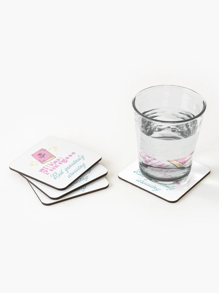 Thumbnail 2 of 5, Coasters (Set of 4), Filthy…BUT designed and sold by CaseyNancy.