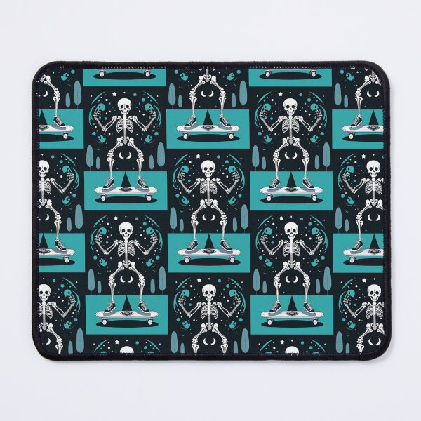 Item preview, Skeleton Riding On Skateboard designed and sold by TheDarkWardrobe.