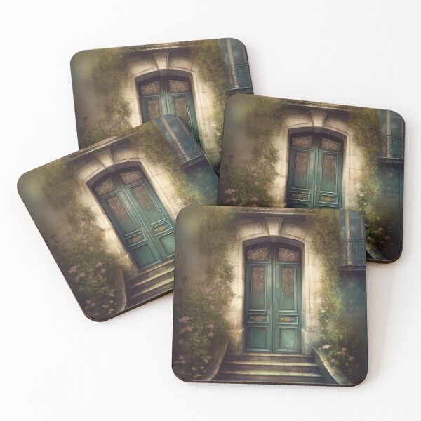 Item preview, Paris Door. Old Door. Vintage Door. Blue Door. Green Door designed and sold by maxa0109.