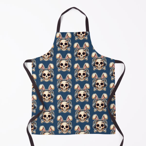 Item preview, Skull Easter Panda Bunny Rabbit Rock Roll Cartoon Style designed and sold by Horizon Cartoon.