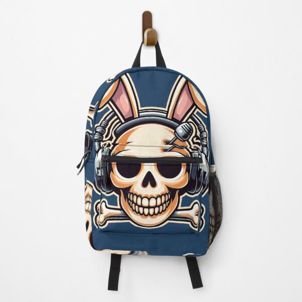 Item preview, Skull Easter Panda Bunny Rabbit Rock Roll Cartoon Style designed and sold by Horizon Cartoon.