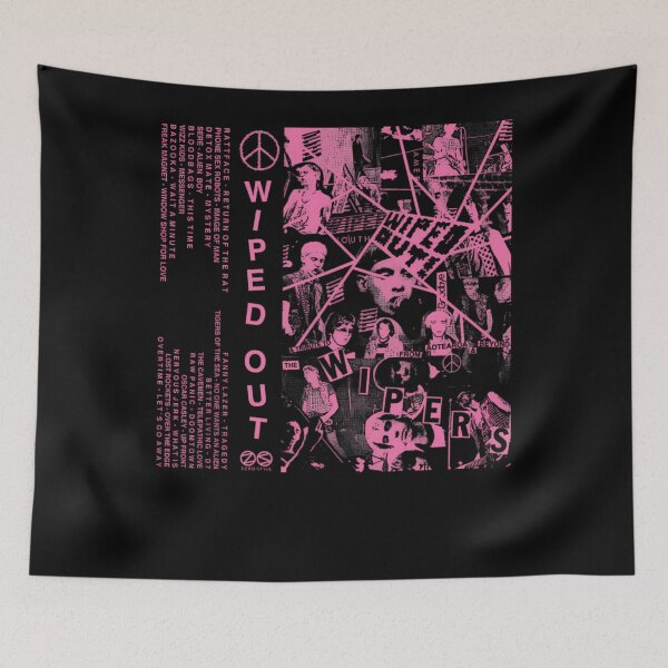 Item preview, Wipers Classic Vintage Wiped Out Band  designed and sold by TeleighaPeavy.