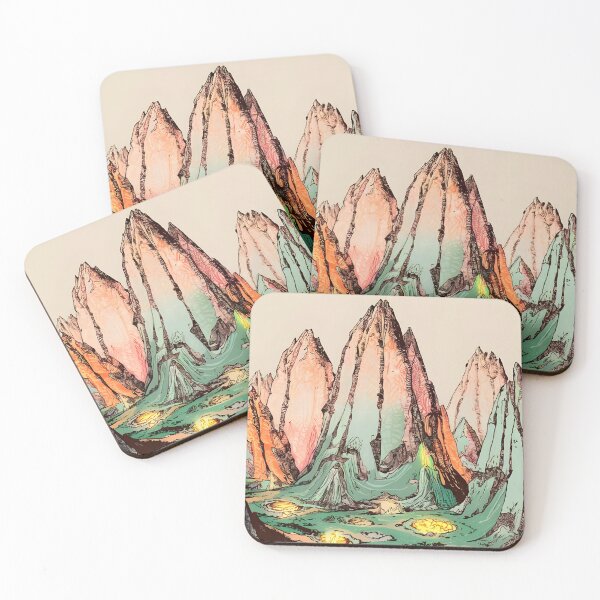 Item preview, Pictorial Fabric Mountain designed and sold by WANBASTEN.