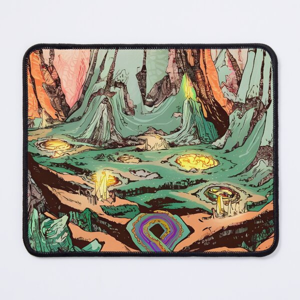Item preview, Pictorial Fabric Mountain designed and sold by WANBASTEN.