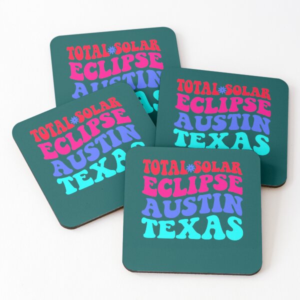 Item preview, Total Solar Eclipse Austin Texas  designed and sold by WoodburyLake.