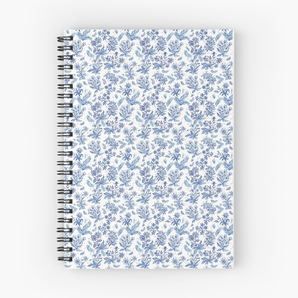 Item preview, Blue Flowers Pattern designed and sold by monica doodles.