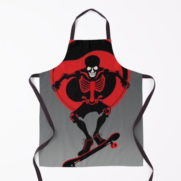 Item preview, Skeleton Riding On Skateboard designed and sold by TheDarkWardrobe.
