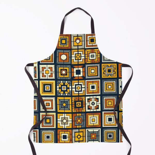 Item preview, Orange and gray vintage square design designed and sold by Blessinger77.