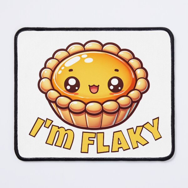 Item preview, Dan Tat - Egg Tart - Dan Ta - Dim Sum - I'm Flaky designed and sold by PenultDesign.