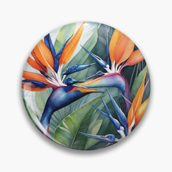 Item preview, Watercolor Bird of Paradise designed and sold by JamieRainbow.