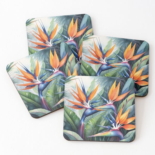 Item preview, Watercolor Bird of Paradise designed and sold by JamieRainbow.