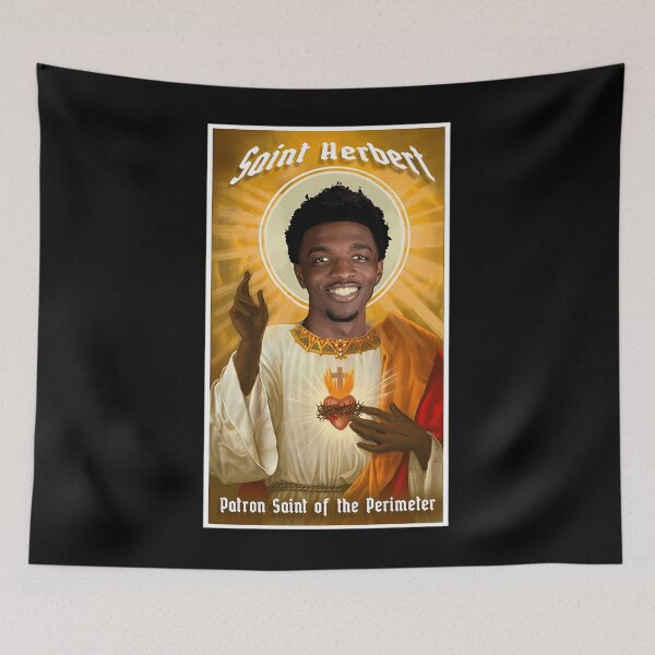 Item preview,  Saint Herbert Patron Saint Of The Perimeter designed and sold by MichelRicha.