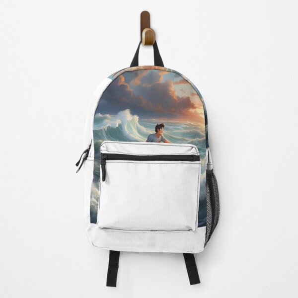 Item preview, Waves skiing at sunset designed and sold by islam gamal.