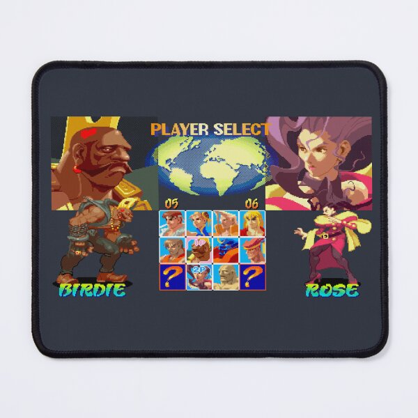 Item preview, Street Fighter Alpha / Zero Character Select Screen Birdie vs Rose designed and sold by retropixels06.