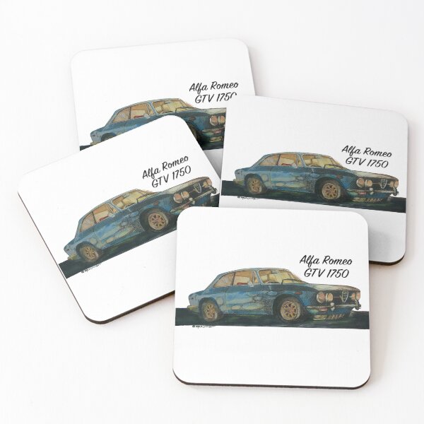 Item preview, Alfa romeo gtv 1750 designed and sold by MLWParchmentArt.