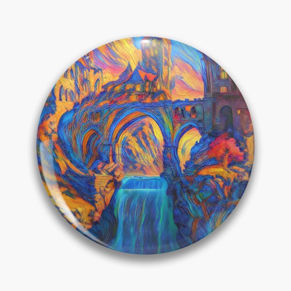 Item preview, Stylised castle and cat. DeepDream designed and sold by blackhalt.