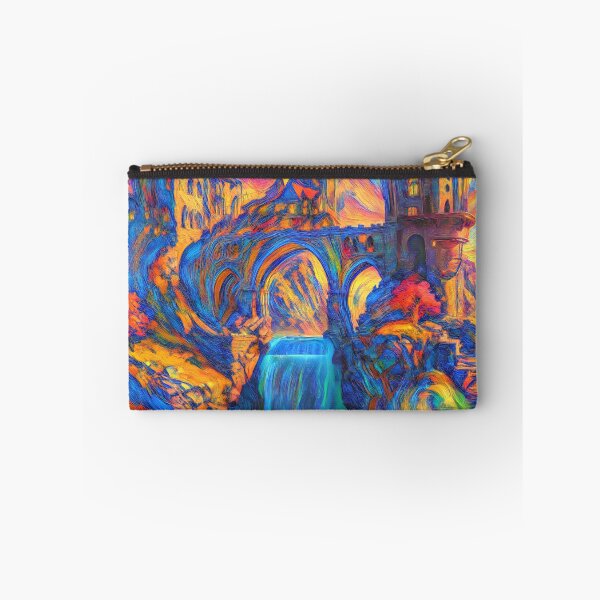 Item preview, Stylised castle and cat. DeepDream designed and sold by blackhalt.