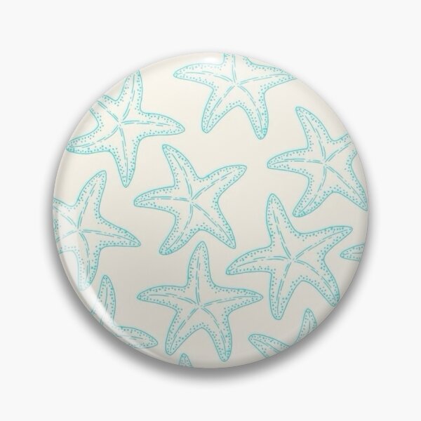 Item preview, Blue Starfish Wallpaper designed and sold by monica doodles.