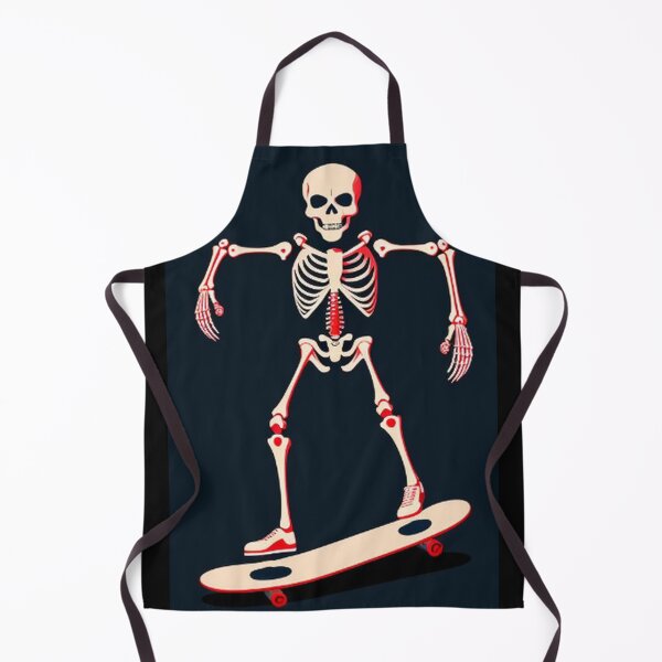 Item preview, Skeleton Riding On Skateboard designed and sold by TheDarkWardrobe.