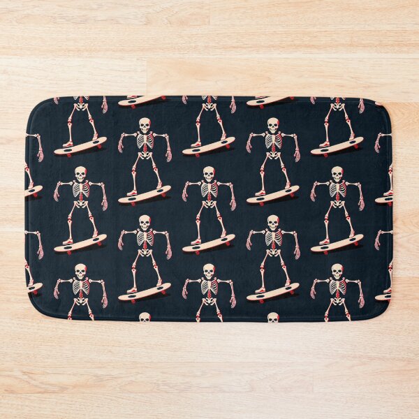 Item preview, Skeleton Riding On Skateboard designed and sold by TheDarkWardrobe.