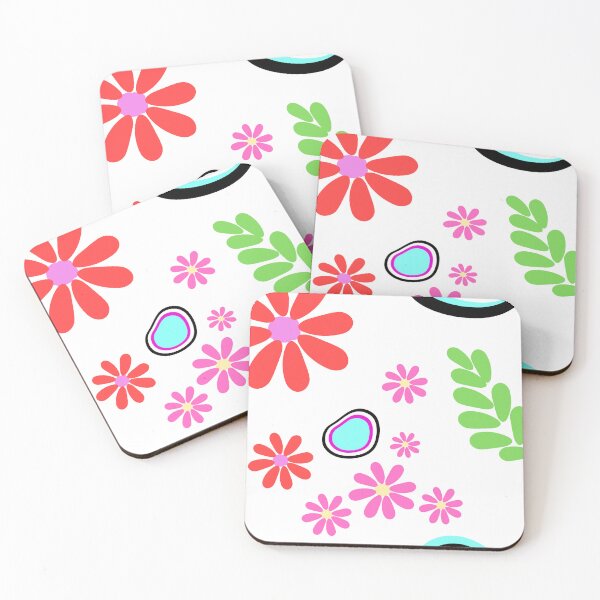 Artikelvorschau, Bunter Blumen-Kunstdruck, kreisförmige und ovale Form entworfen und verkauft von NingningS.