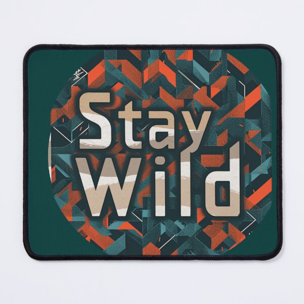 Item preview, Wild Geometry: Fusion with Modern Typography designed and sold by Ace Apparel Attire.