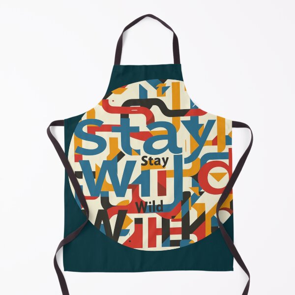 Item preview, Interlocking Adventures: 'Stay Wild' Statement designed and sold by Ace Apparel Attire.