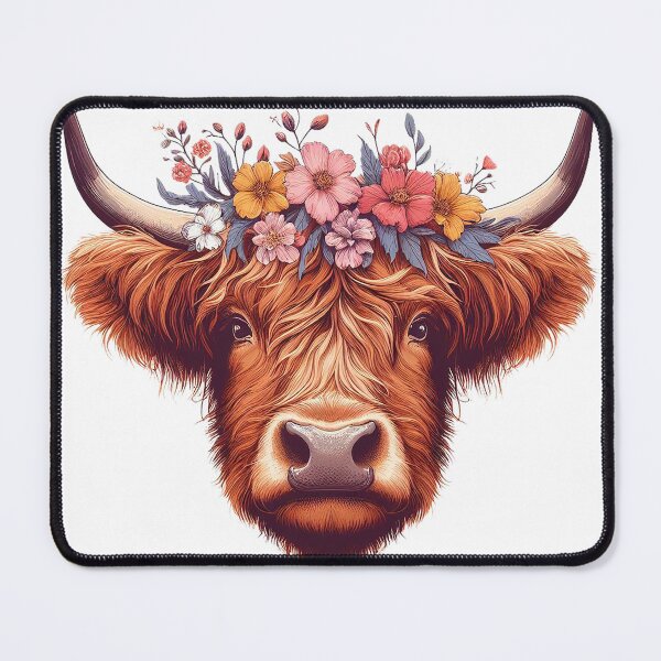 Item preview, Cute Baby Cow Highland designed and sold by HEERYAK.