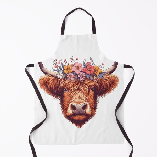 Item preview, Cute Baby Cow Highland designed and sold by HEERYAK.