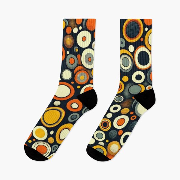 Item preview, Orange and gray retro circles design designed and sold by Blessinger77.