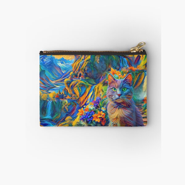Item preview, Stylised castle and cat. DeepDream designed and sold by blackhalt.