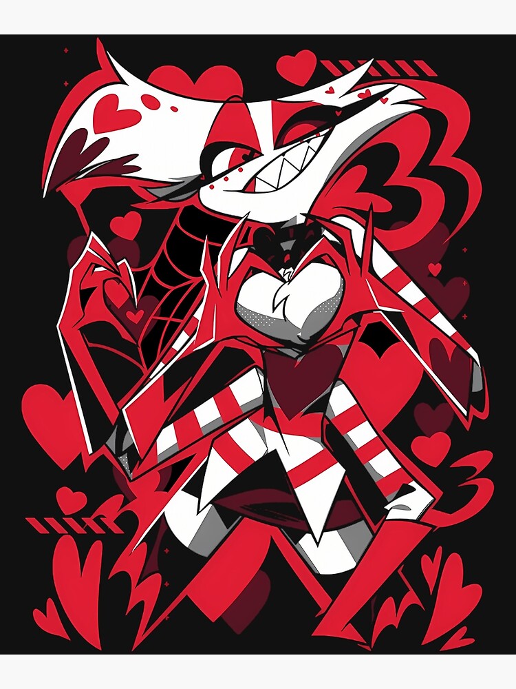 HazbinHotel エンジェルダスト レンチキュラーポスター 3年保証』 Hazbin エンジェル・ダスト Hotelハズビンホテル公式